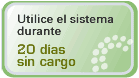 Use sin cargo por 20 dias